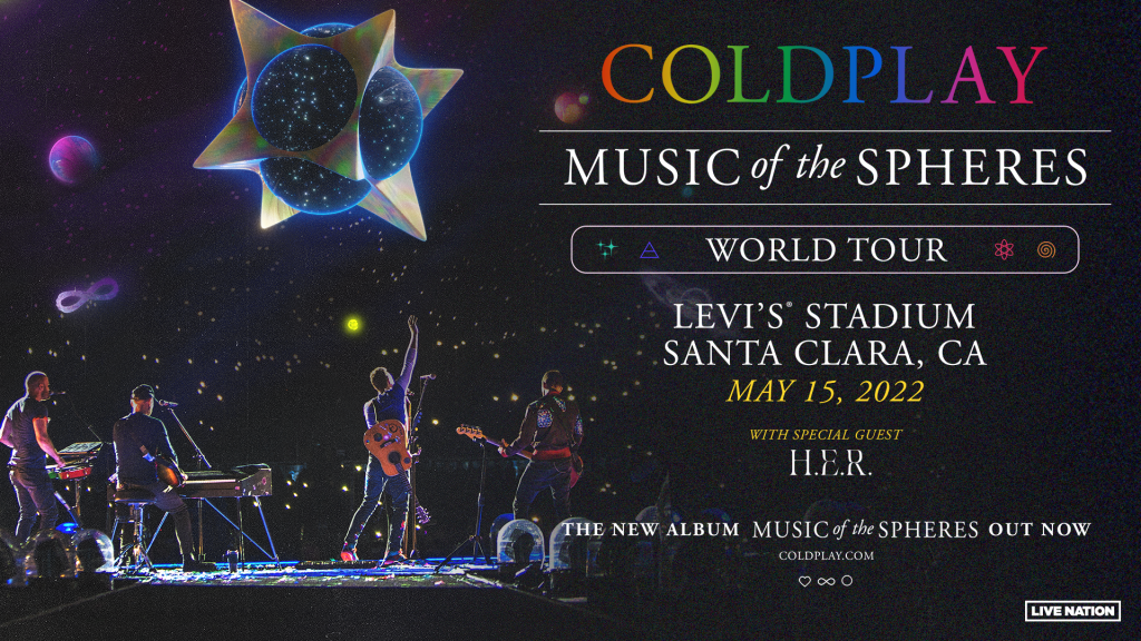Coldplay Music Of The Spheres World Tour Levi S Stadium
