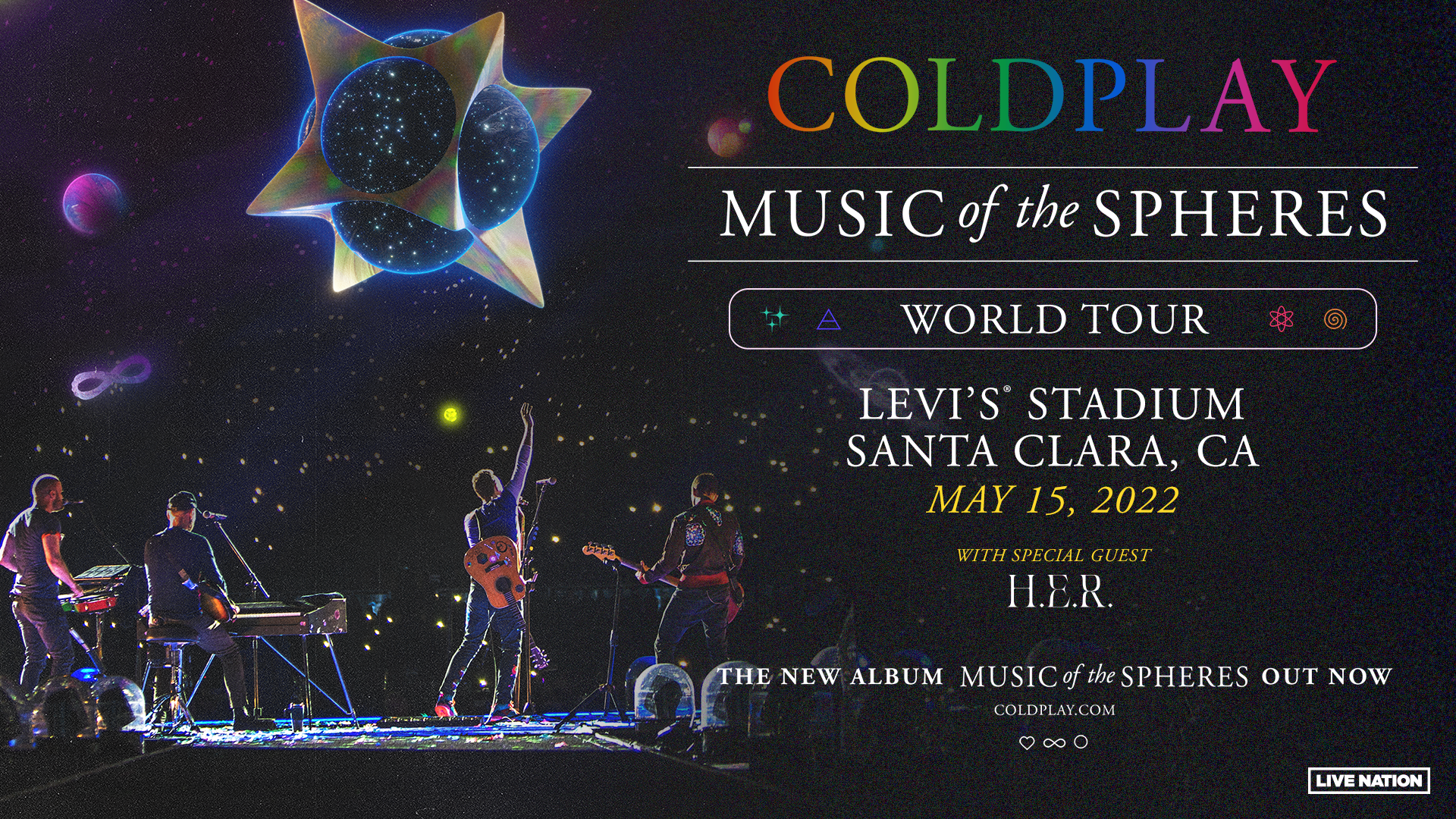 Coldplay | Music Of The Spheres World Tour - Levi's® Stadium