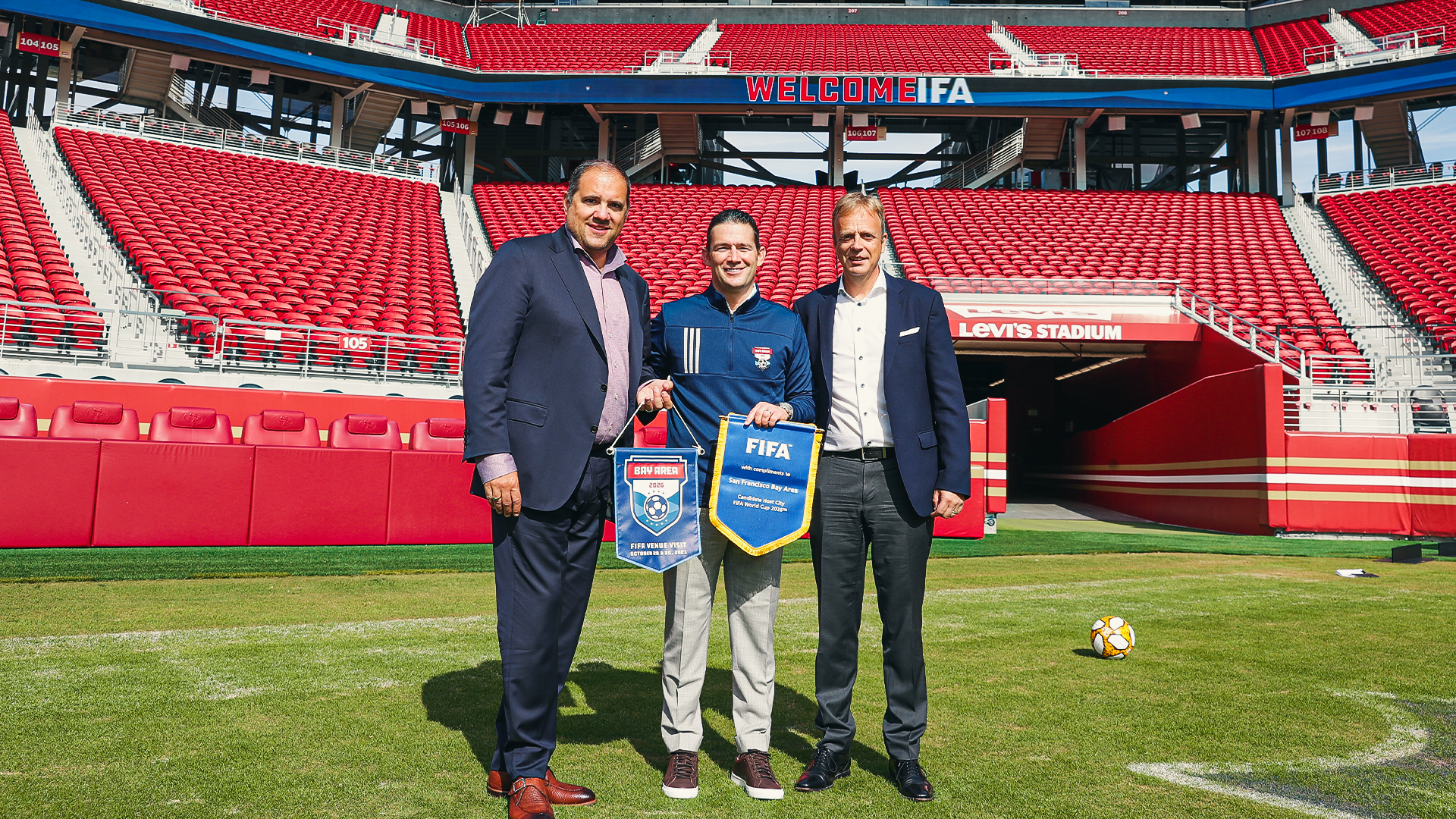 Bay Area 2026 Host Committee Completes Site Visit with FIFA Delegation as  Part of 2026 FIFA World Cup™ Bid Process - Levi's® Stadium