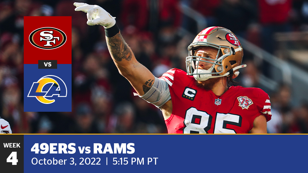what time is the rams and 49ers game tomorrow