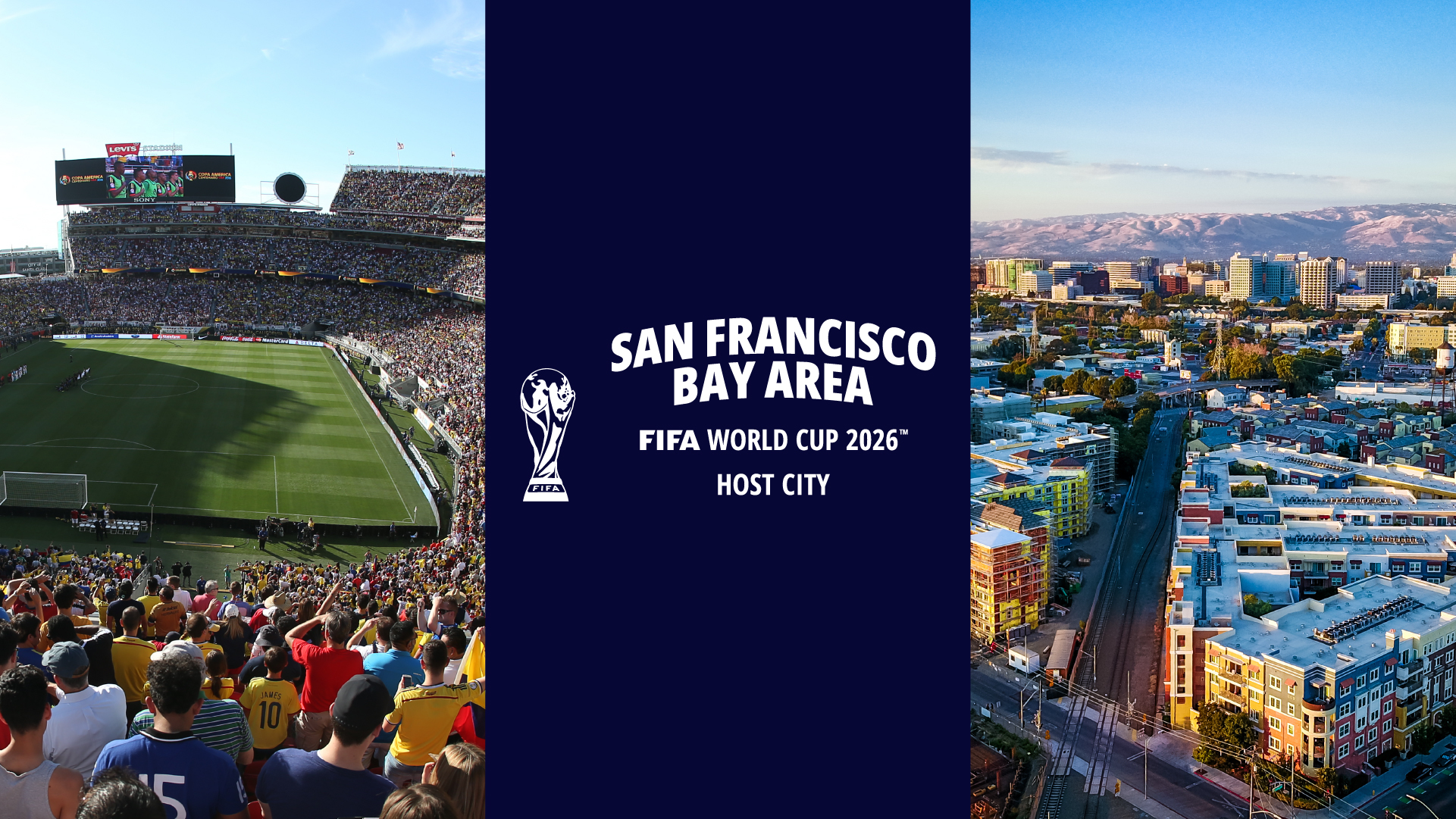 San Francisco Bay Area, Levi's® Stadium Selected to Host FIFA World Cup  2026™ - Levi's® Stadium