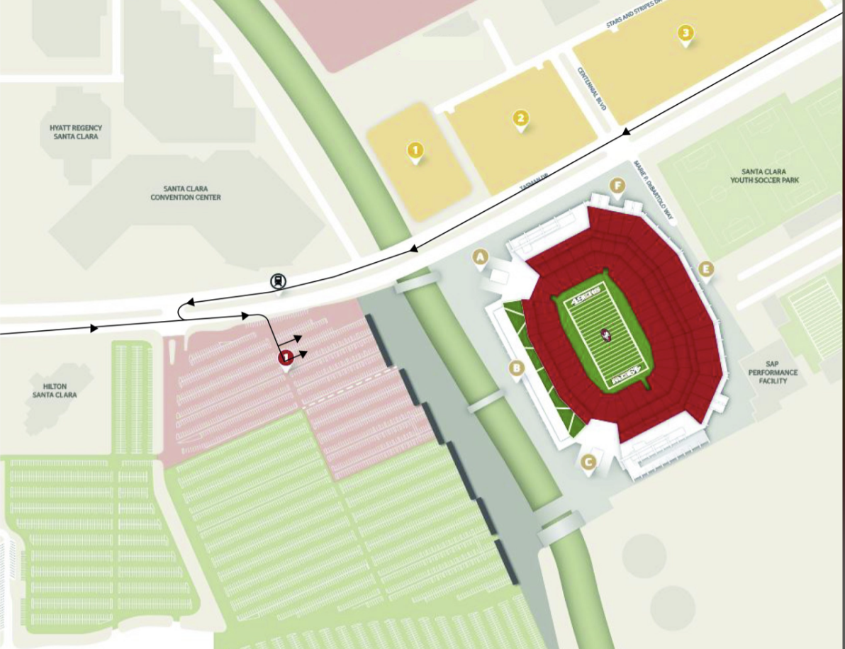 Actualizar 104+ imagen best place to park at levi’s stadium