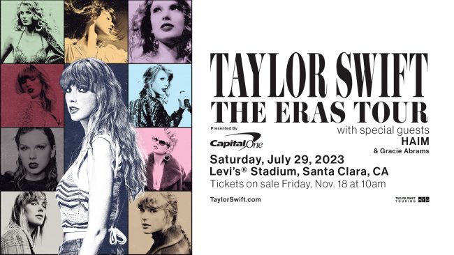 Introducir 58+ imagen taylor swift levi’s tickets