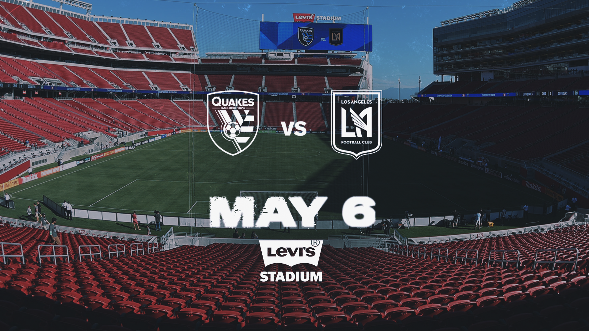 San Jose Earthquakes Announce 2023 Game at Levi's Stadium - Levi's® Stadium