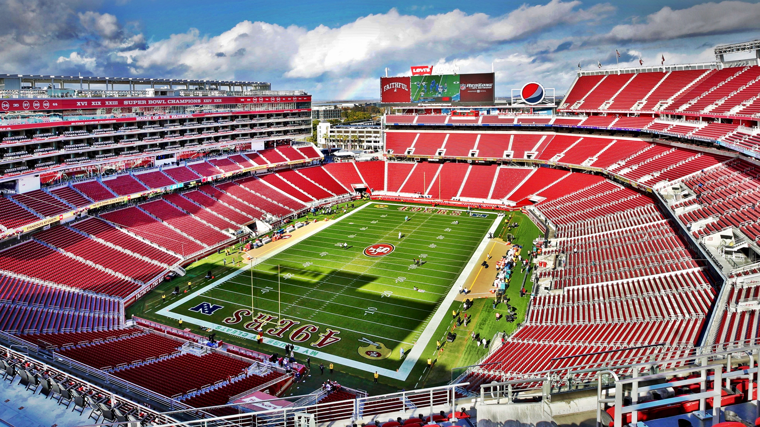 Actualizar 42+ imagen 49ers game levi’s stadium