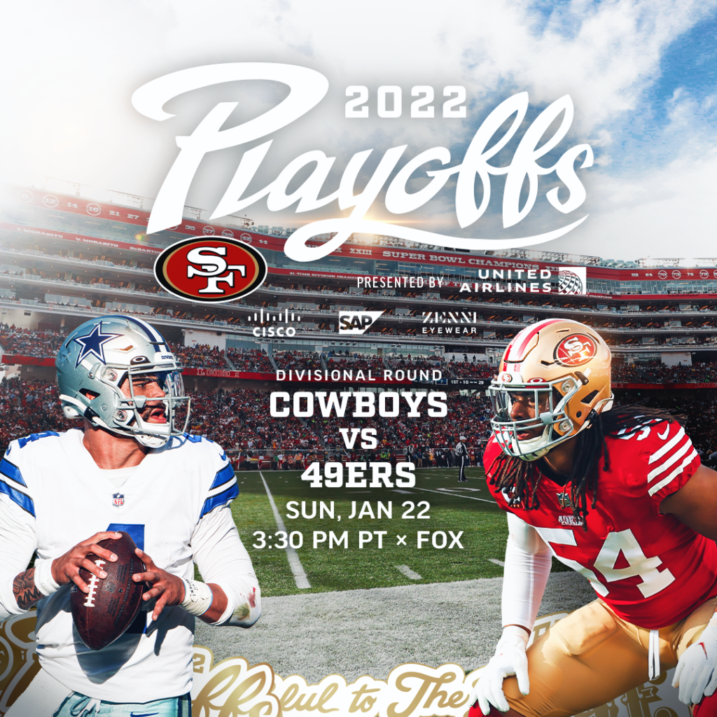 Dallas Cowboys vs San Francisco 49ers - January 22, 2023