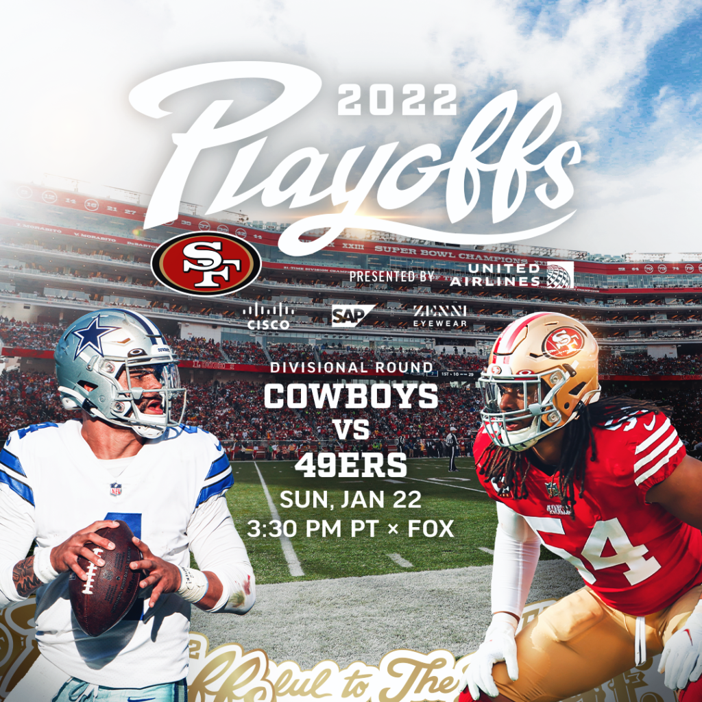 2022 cowboys vs 49ers