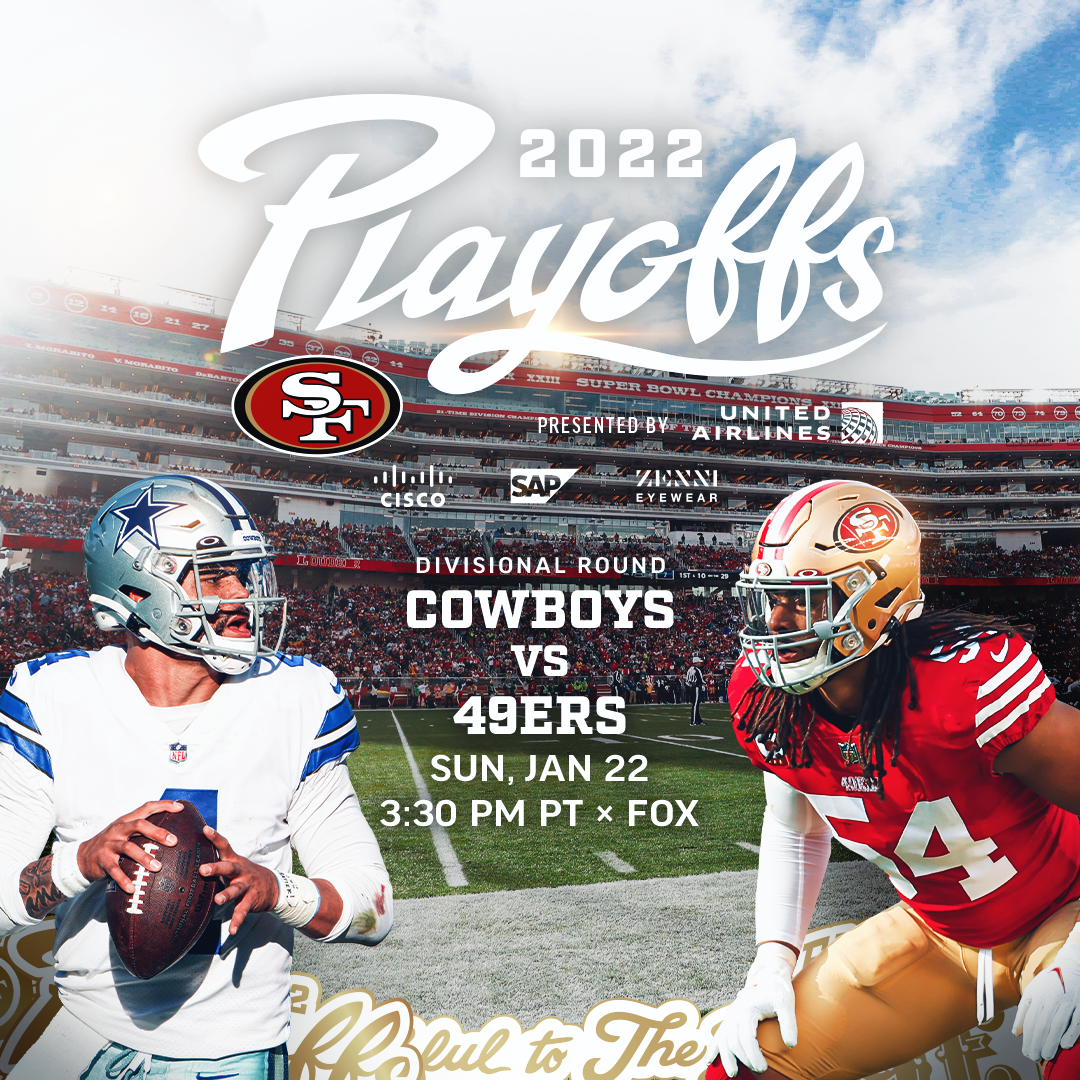 who are the 49ers playing in the playoffs