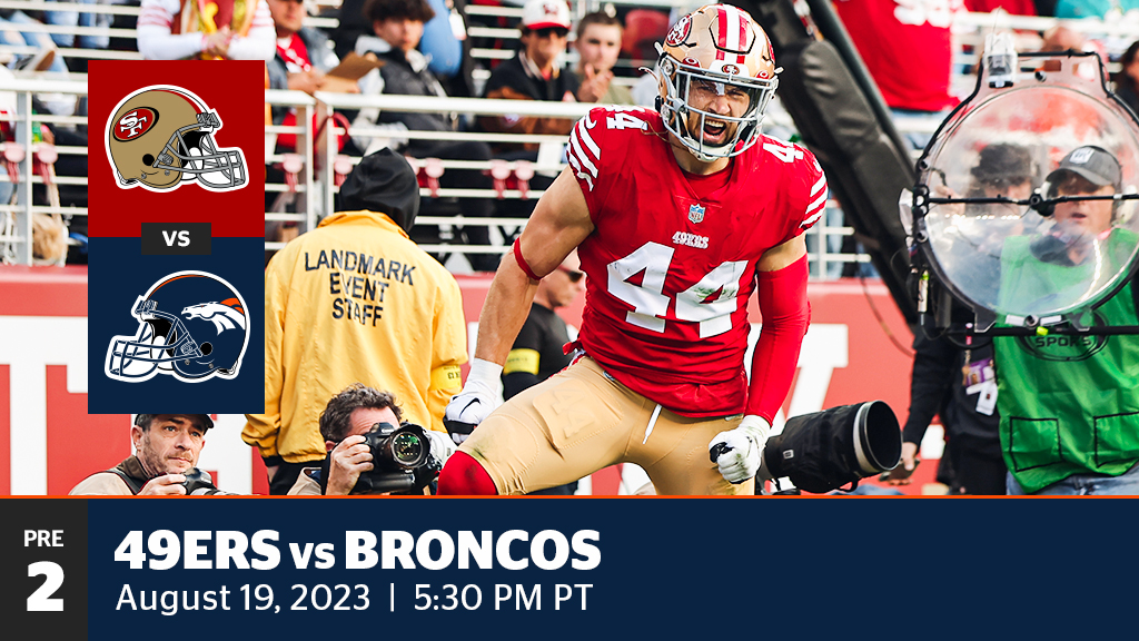 broncos vs 49ers 2022 tickets