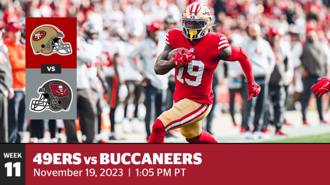 san francisco 49ers and tampa bay buccaneers