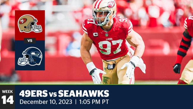 seattle seahawks vs 49ers