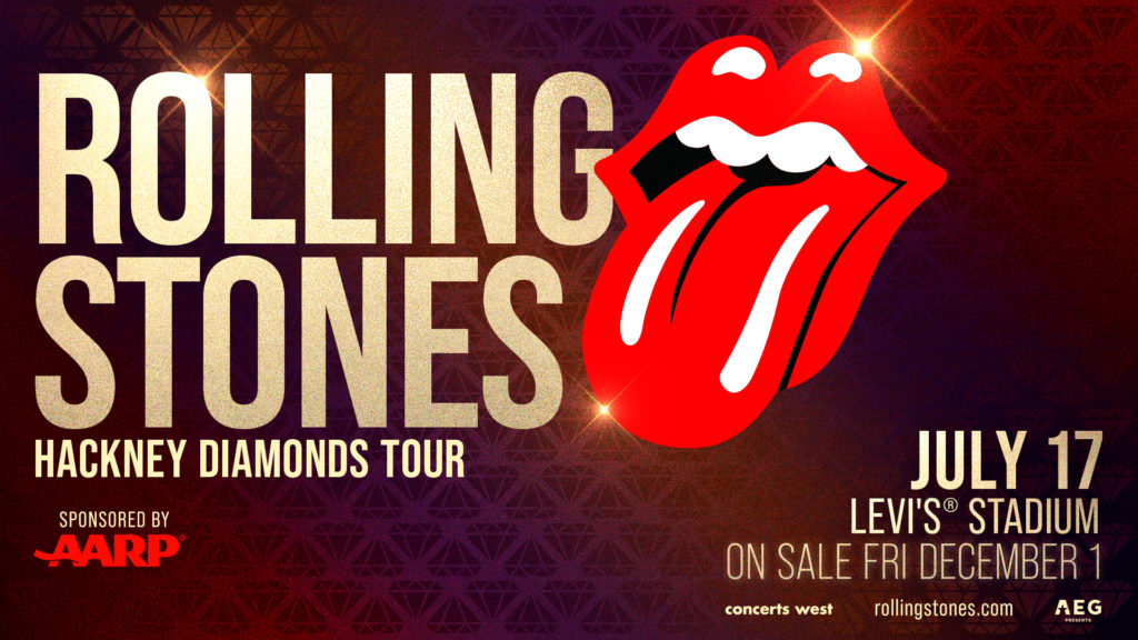 Rolling Stones The Hackney Diamonds Tour Levi's® Stadium
